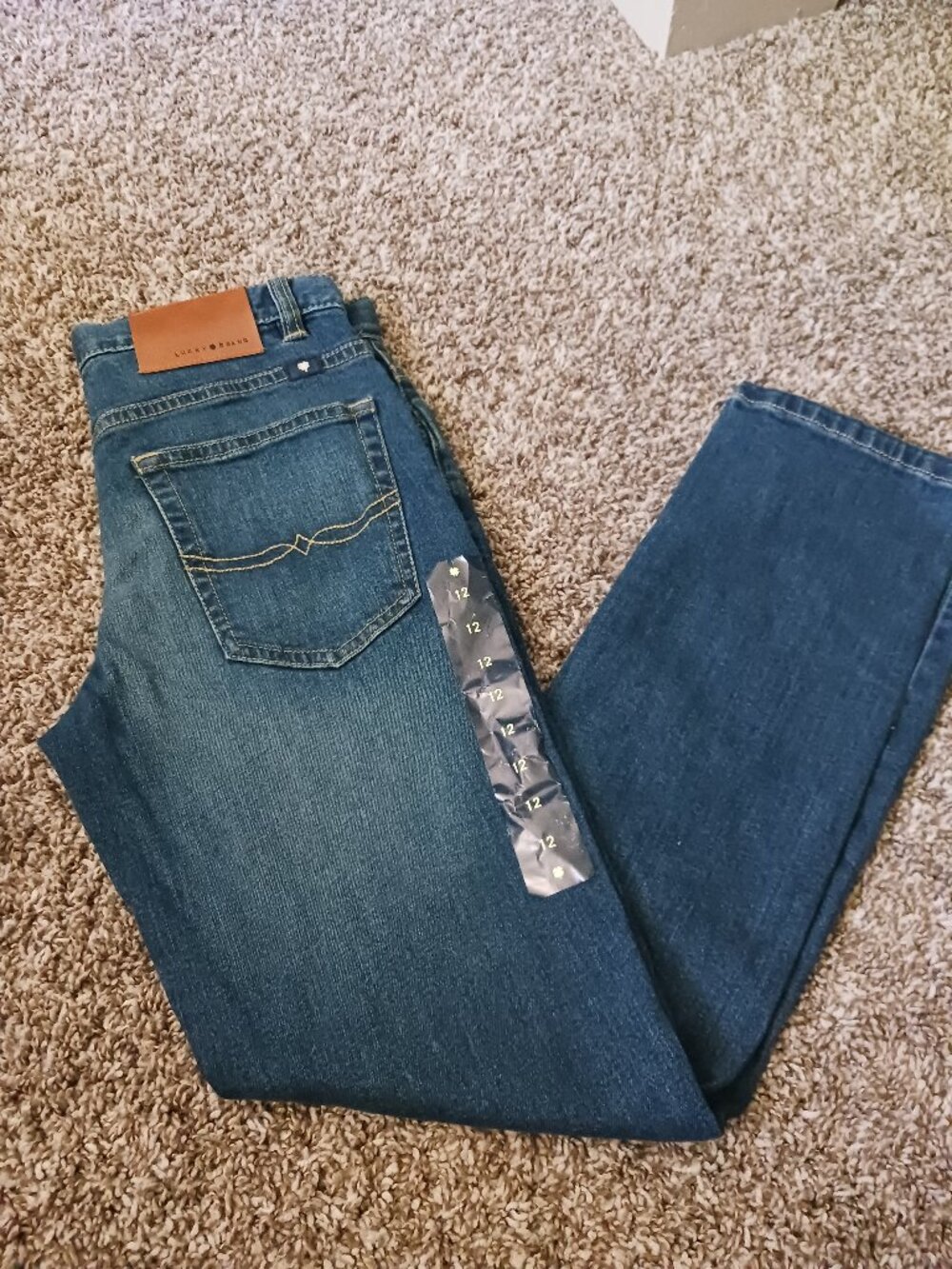 New Lucky Brand Girls Youth jeans 12